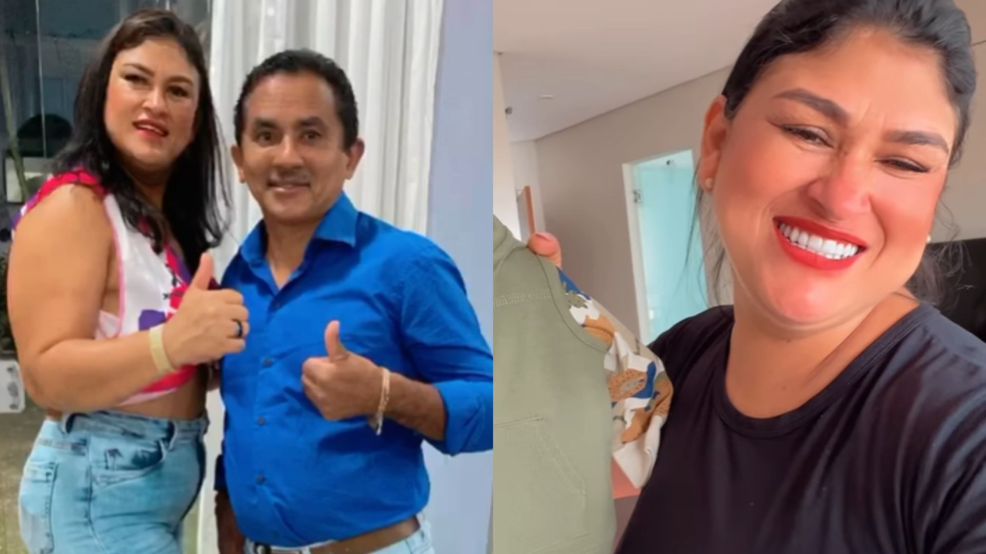 Grávida, namorada de Manoel Gomes mostra roupa do primeiro filho com o cantor