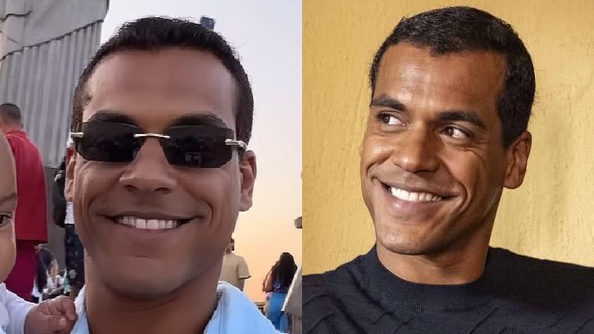 Marcello Melo Jr encanta ao mostrar registro do batizado do filho caçula