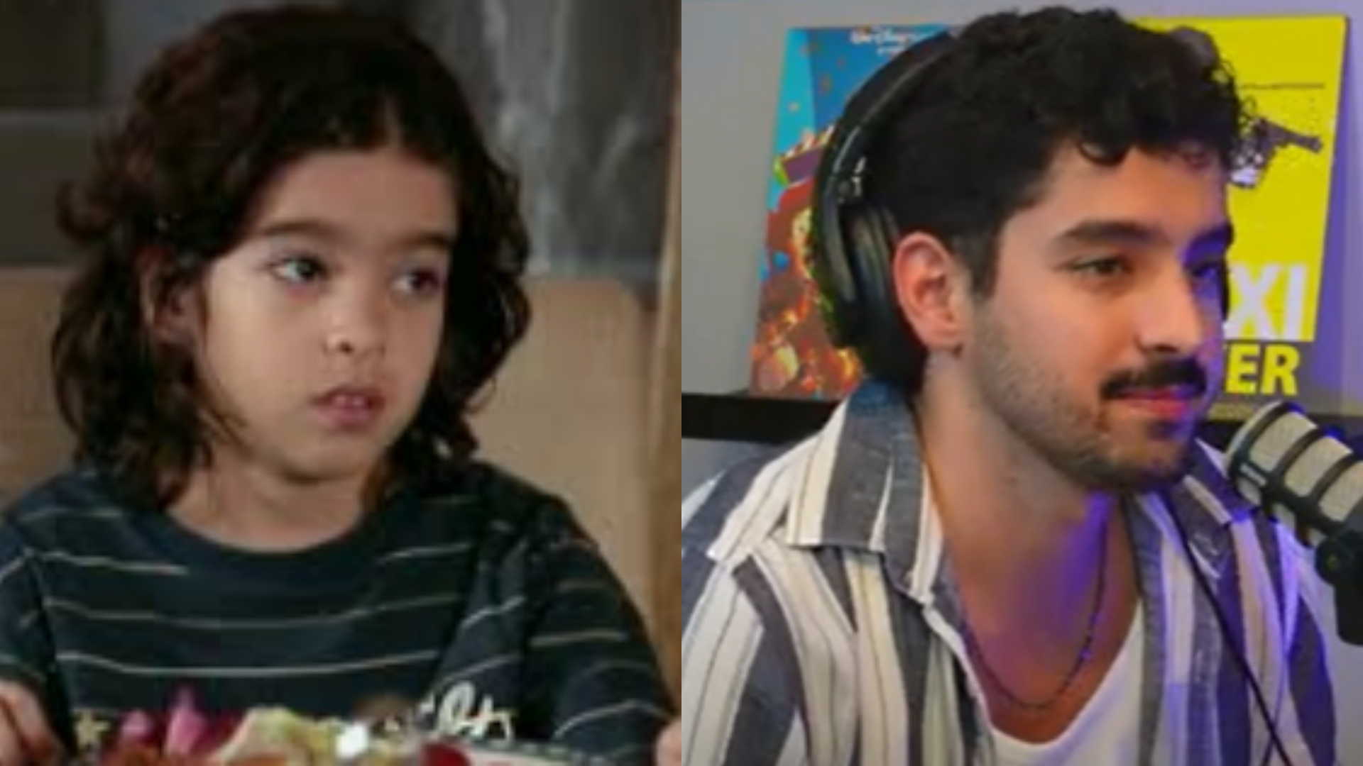 Ator mirim afirma que gravou novela da Globo doente: ‘Estava com conjuntivite’