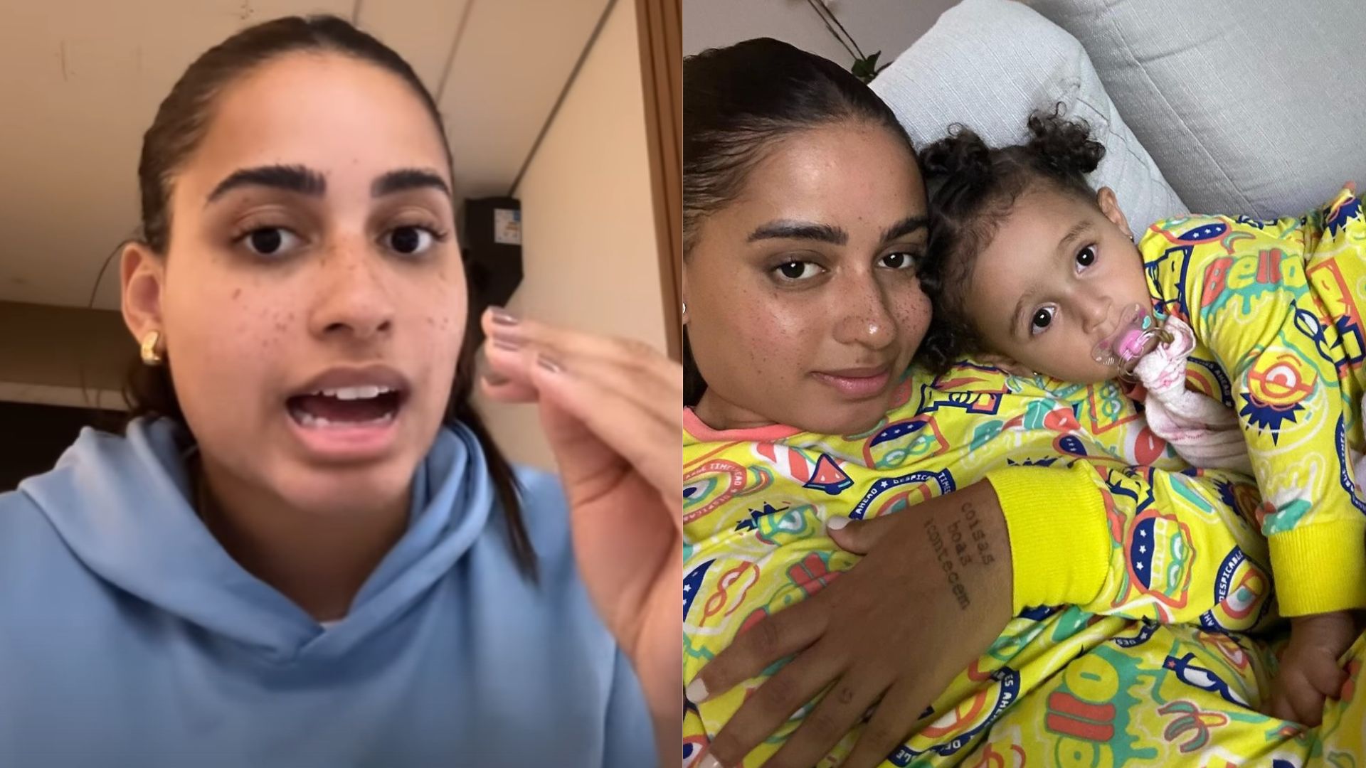 MC Loma faz alerta após grande susto com a filha: ‘Pior coisa do mundo’