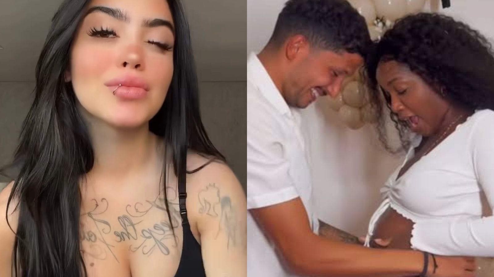 MC Mirella expõe mensagens de Yuri Lima após anúncio da gravidez com Iza