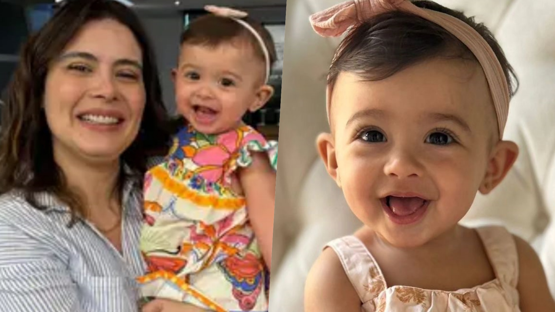 Michelle Loreto divide cliques encantadores no mesversário da filha