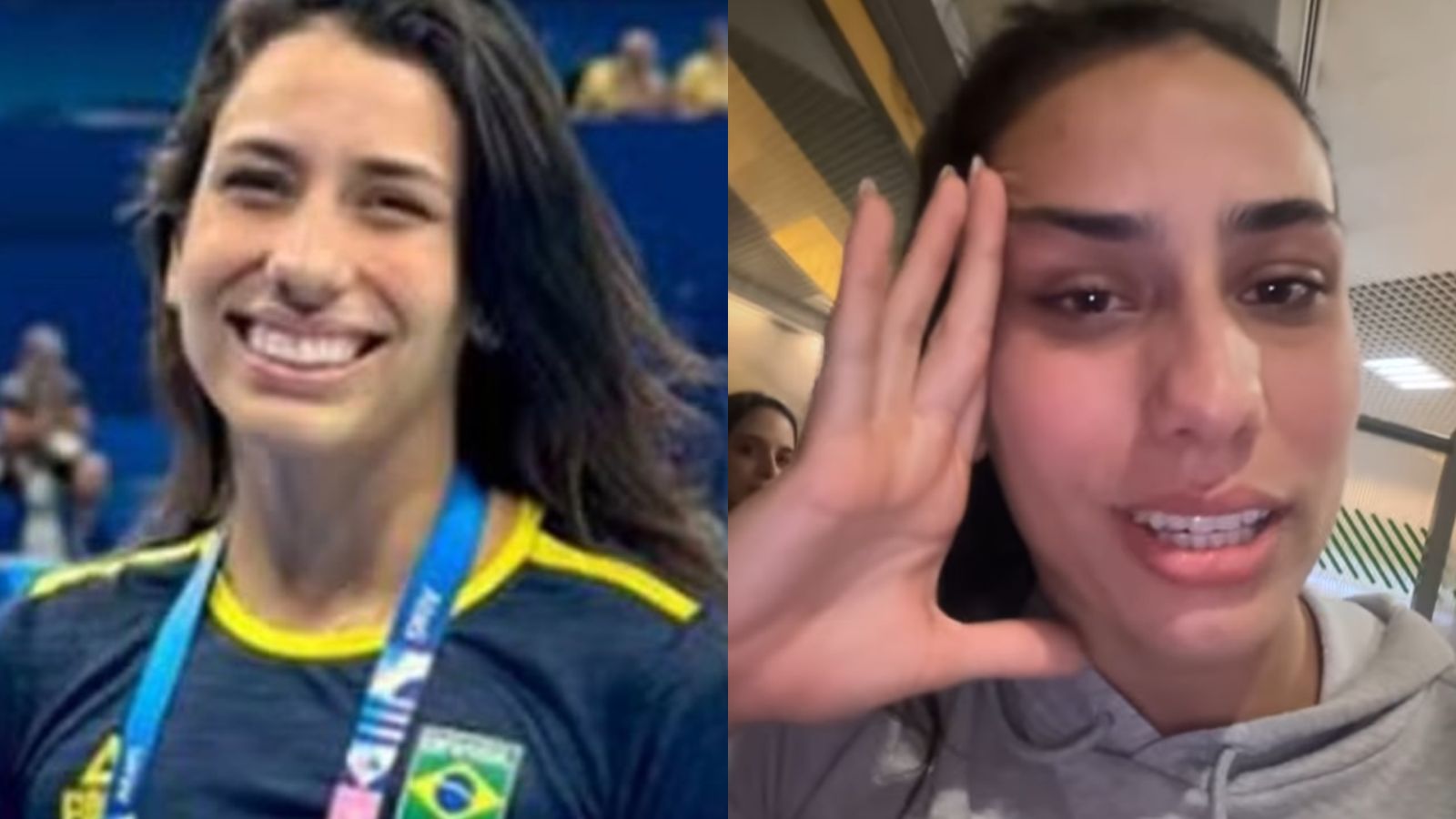 Nadadora brasileira desabafa após ser expulsa das Olimpíadas 2024: “Não consegui”