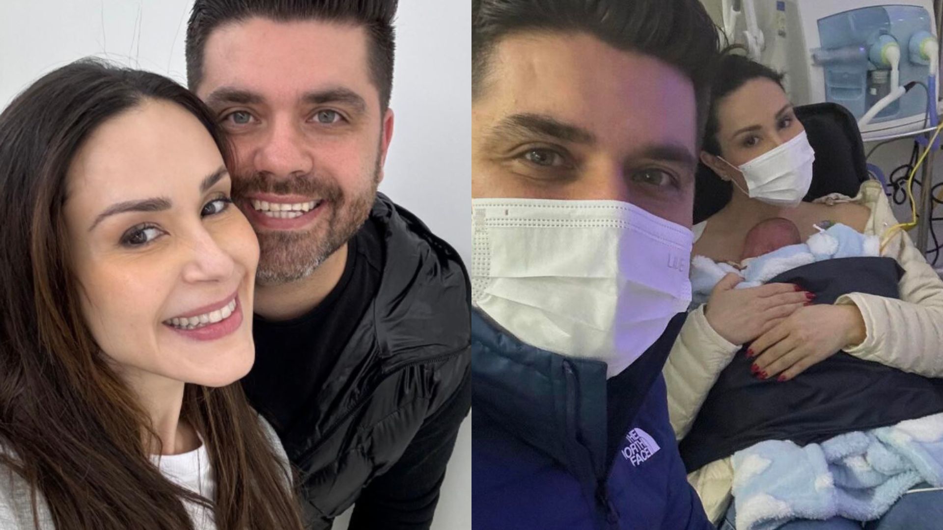 Filho de Nadja Haddad sai da incubadora após 3 meses: ‘Nosso milagre’