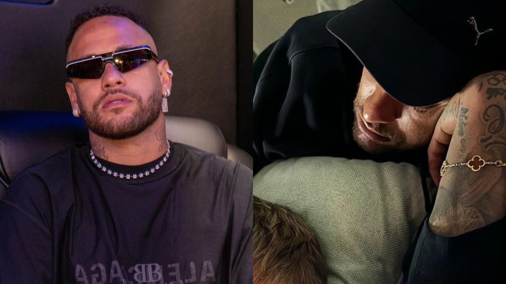 Neymar Jr encanta ao mostrar momento fofo com os filhos