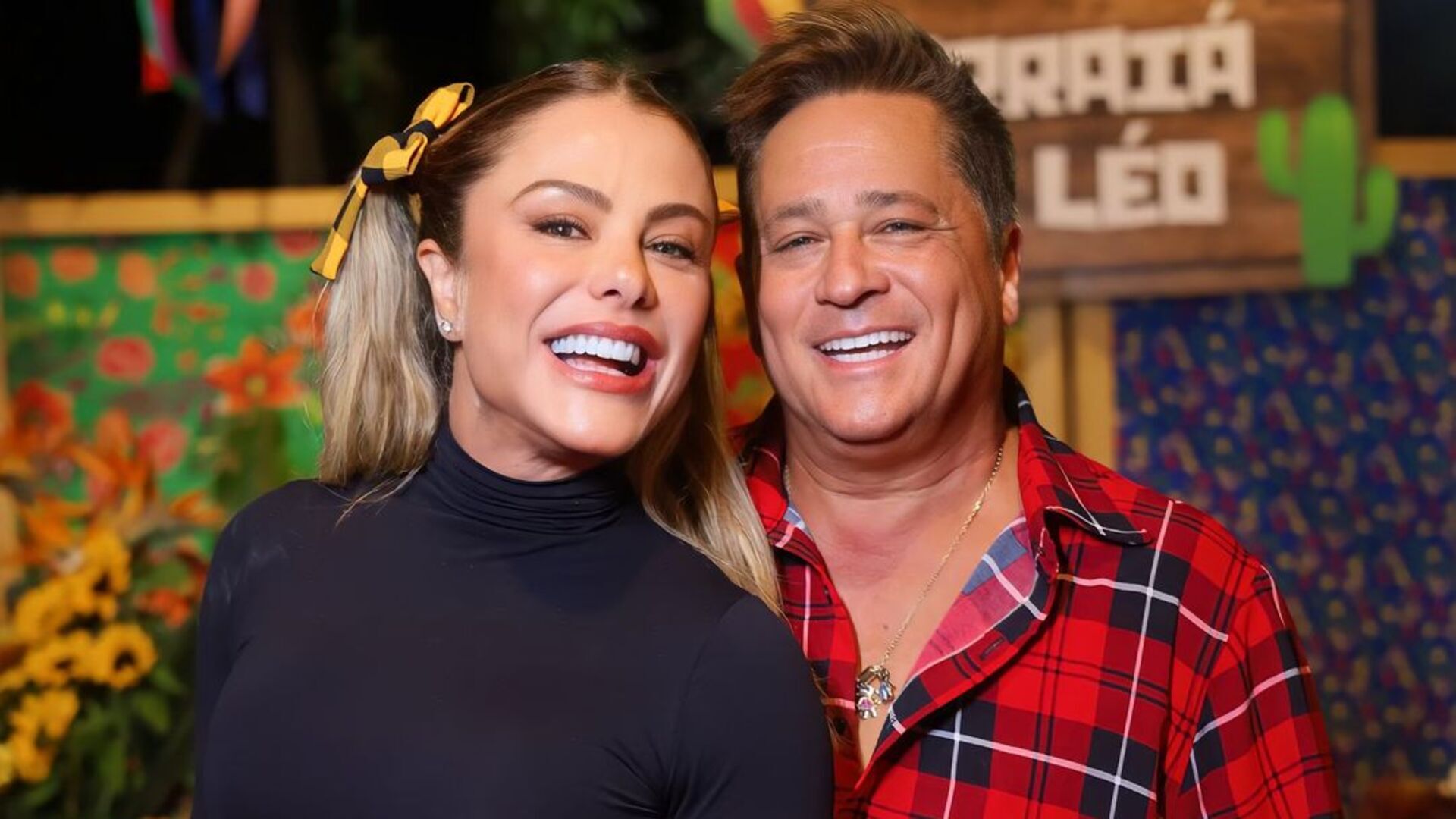 Poliana Rocha abre álbum da festa de aniversário de Leonardo; veja como foi