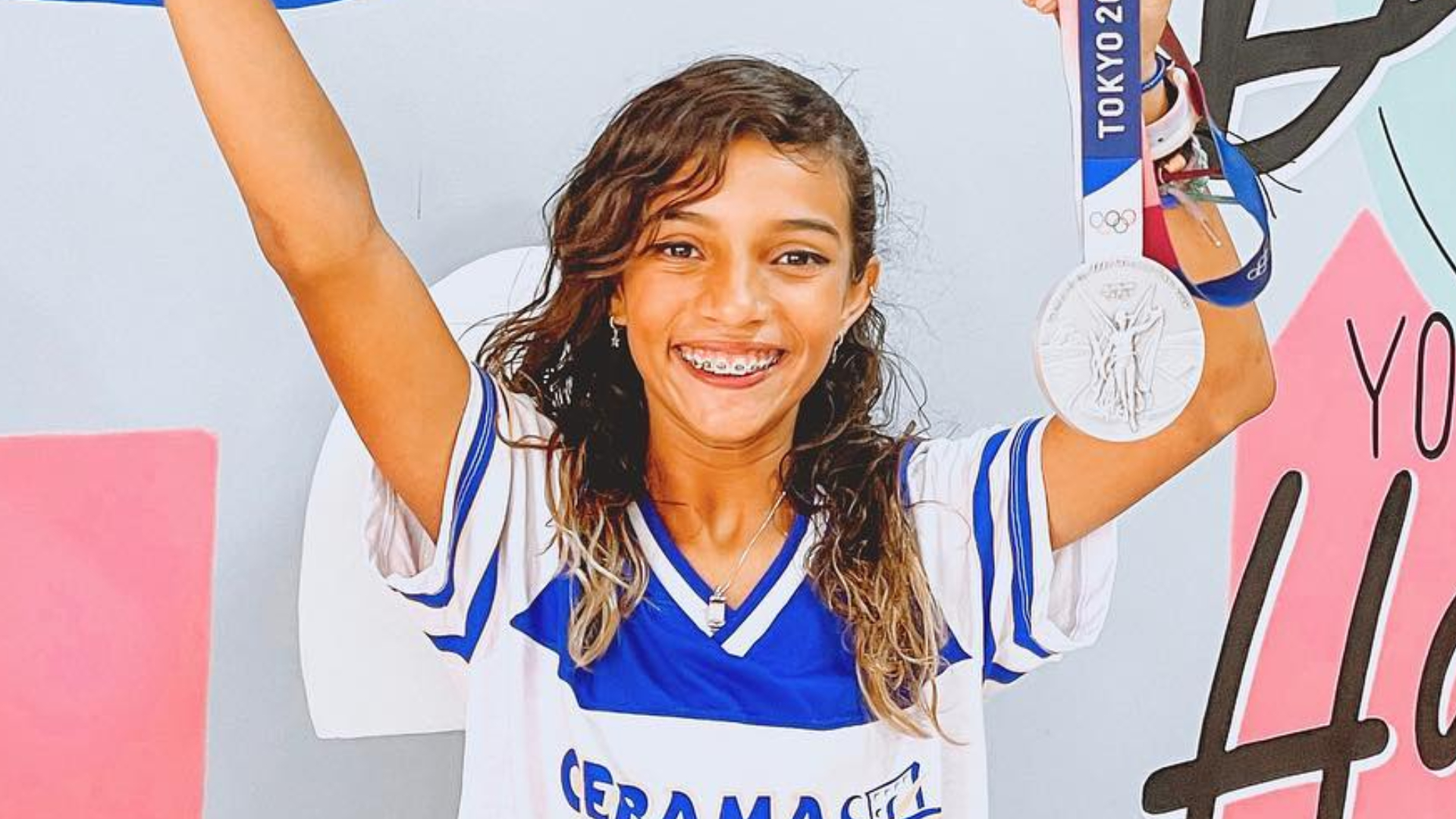 Rayssa Leal celebra primeira Olimpíada aberta ao público: ‘Muito feliz’
