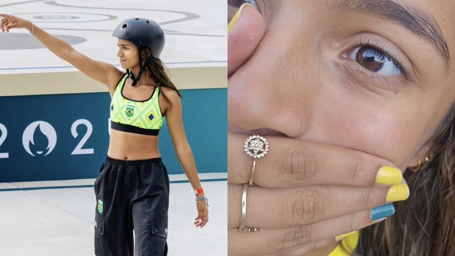Rayssa Leal aparece nas redes sociais após ganhar bronze nas Olimpíadas