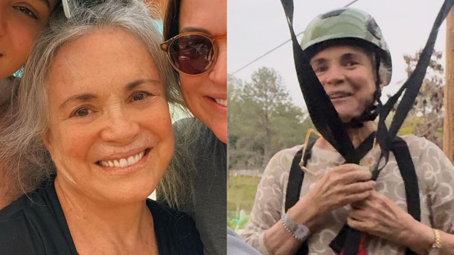 Regina Duarte mostra momento especial com a neta: ‘Foi incrível’