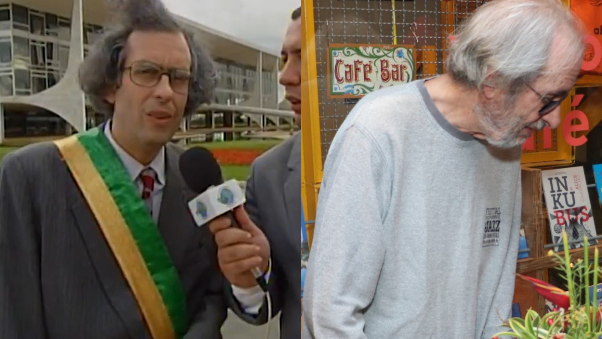 Lembra dele? Reinaldo Figueiredo, do Casseta e Planeta, faz rara aparição em evento