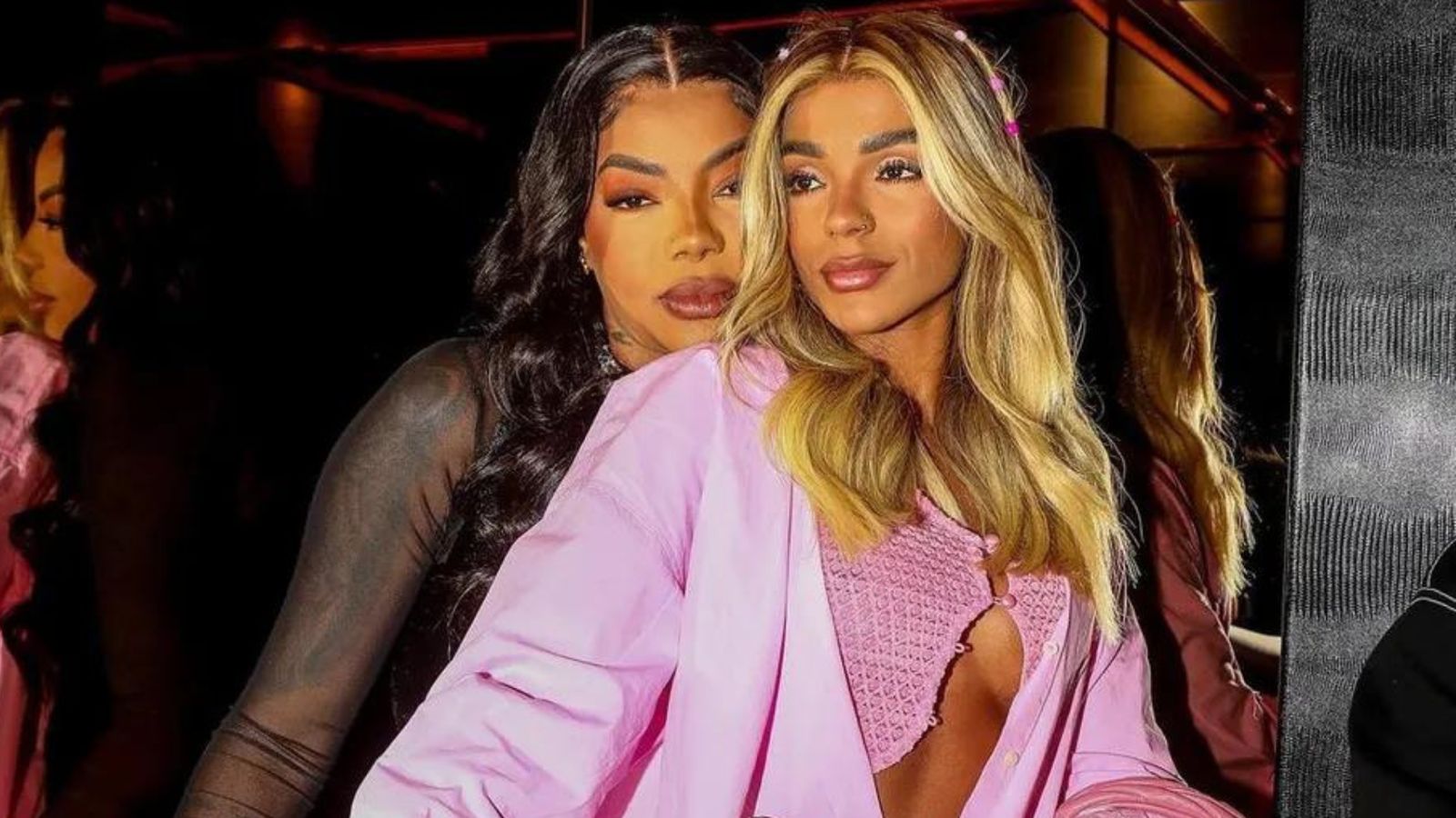 Grávida? Brunna Gonçalves causa ao exibir barriga em vídeo com Ludmilla: ‘Três’