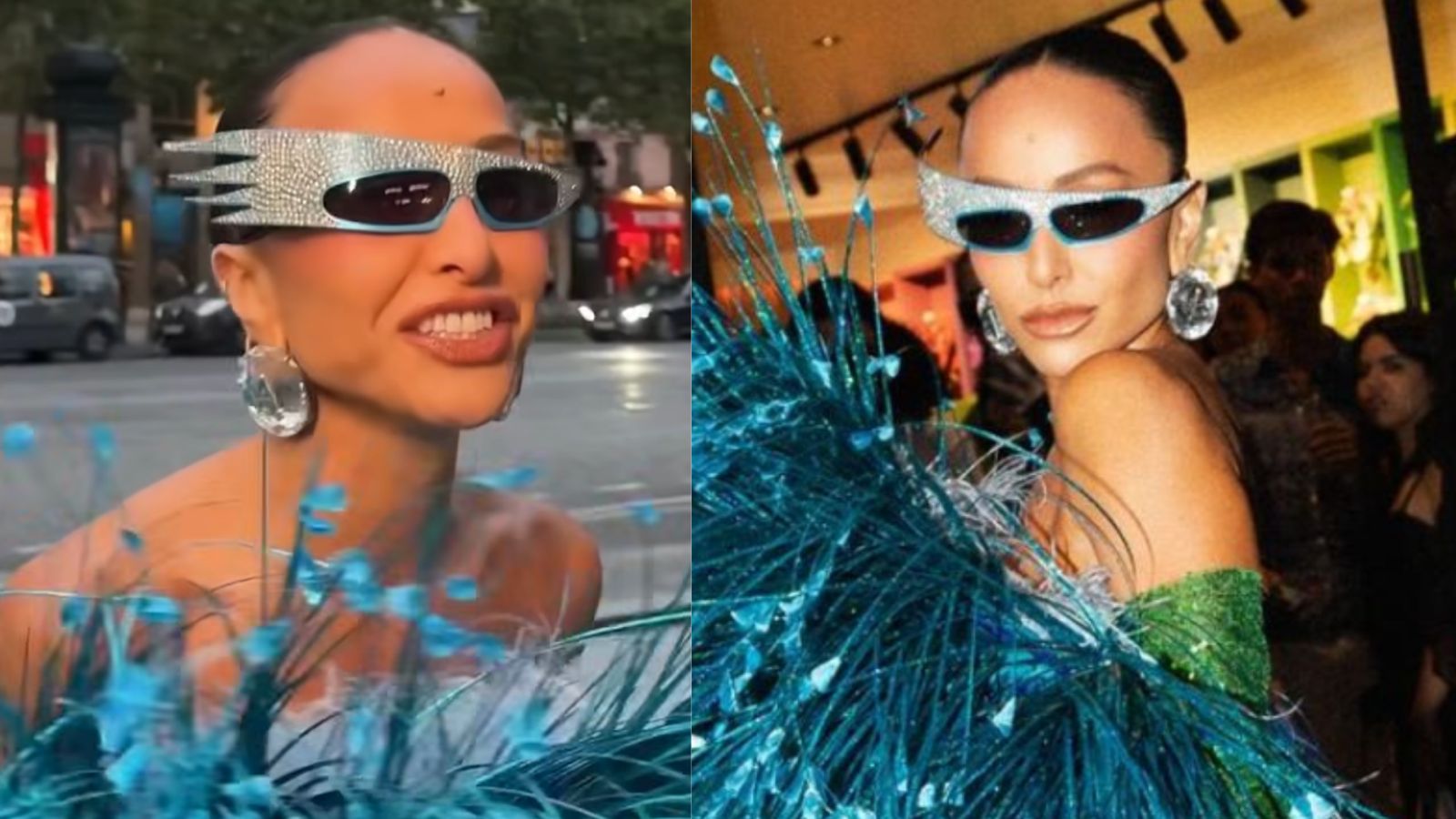 Sabrina Sato impacta com look extravagante para as Olimpíadas: “Brasilidade”
