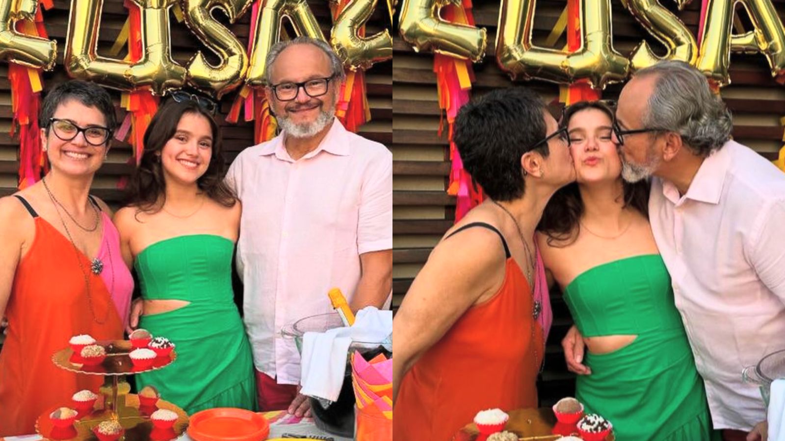 Sandra Annenberg e Ernesto Paglia dão festão para celebrar os 21 anos da filha
