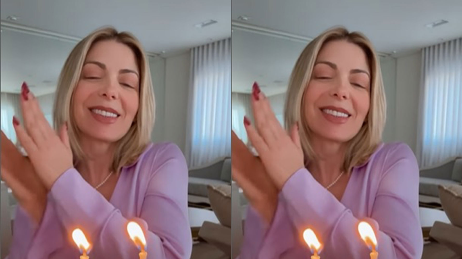 Sheila Mello completa 46 anos e faz reflexão: ‘Muita gratidão’
