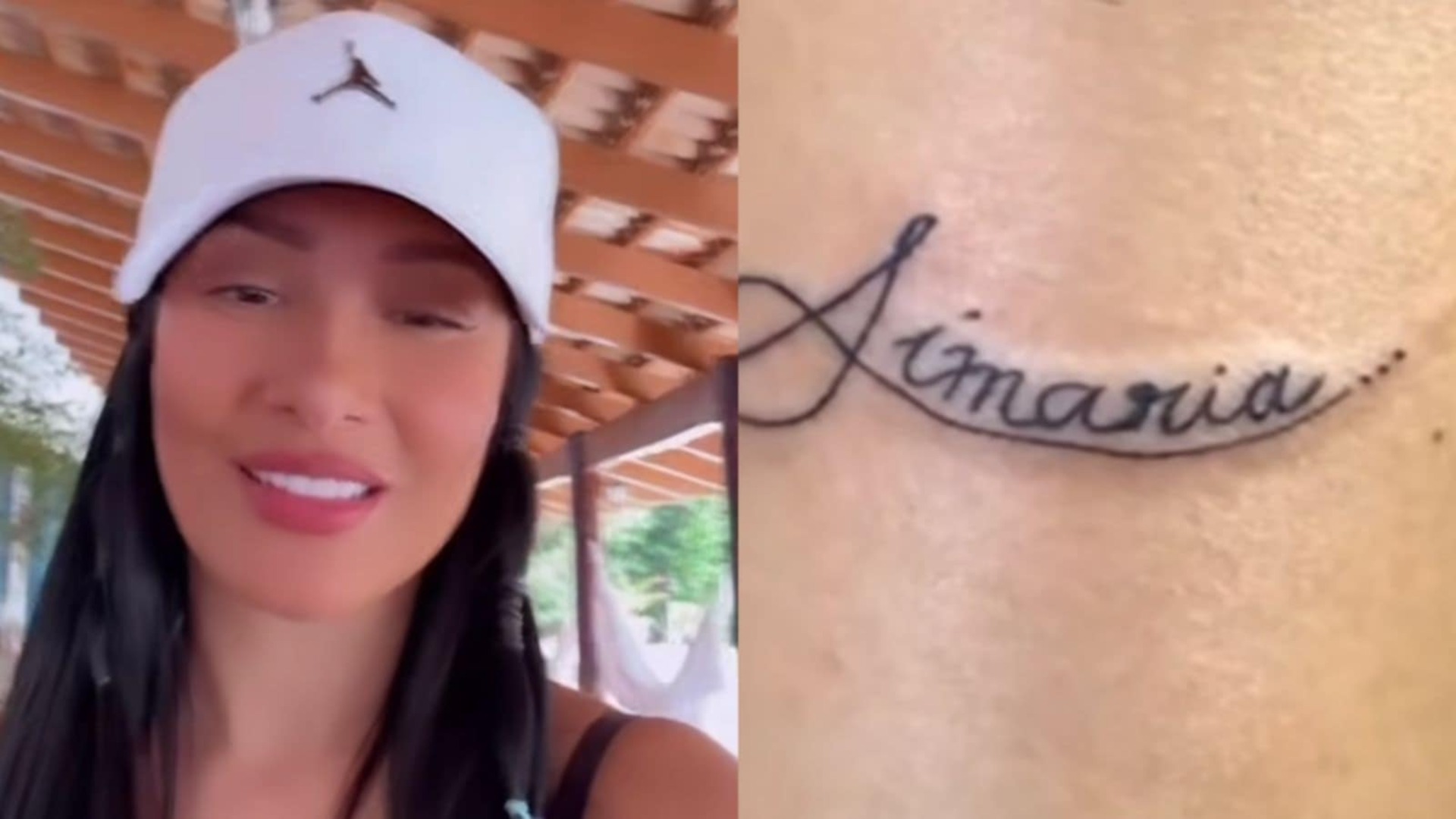 Simaria Mendes reage ao ver fã tatuar seu nome: ‘Respeito’