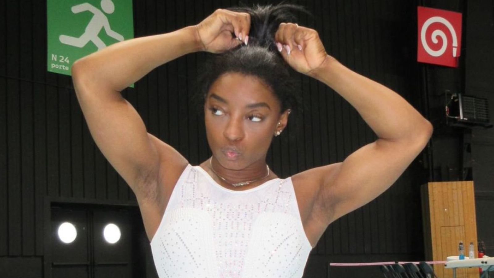 Simone Biles admitiu que se sente intimidada por ginasta brasileira: ‘Muito medo’