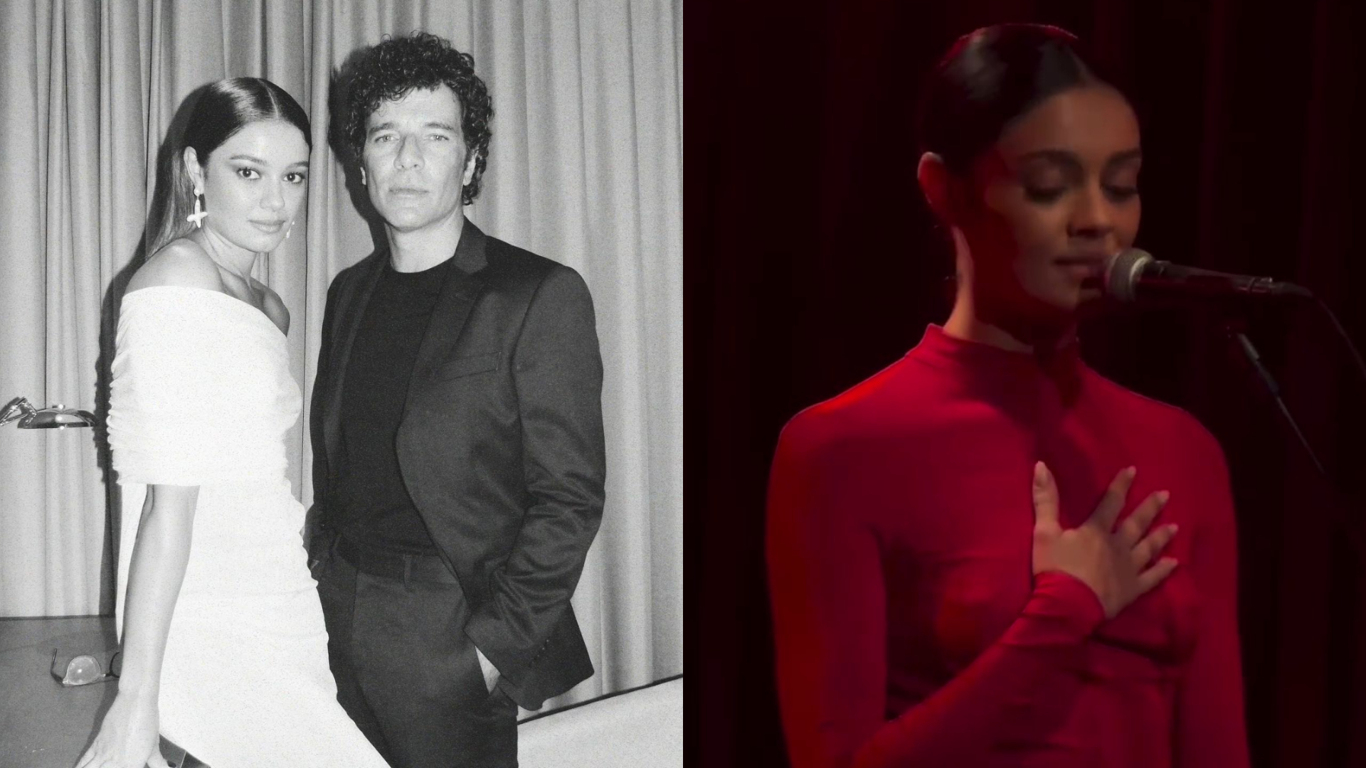 Ex-marido de Sophie Charlotte, Daniel de Oliveira, assiste show da artista