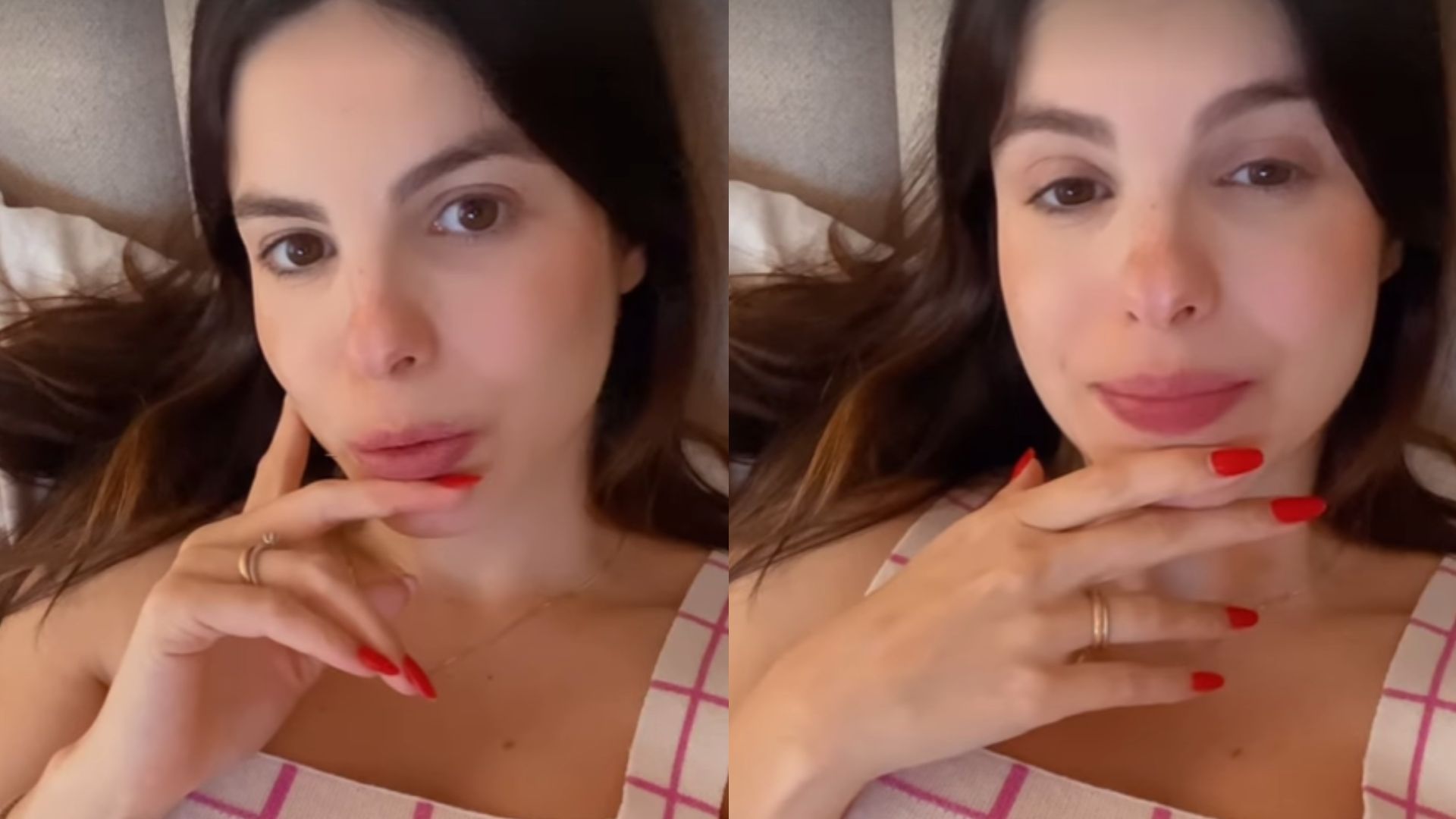 Sthefany Brito relata desconforto na reta final da gravidez: ‘Voltou com tudo’