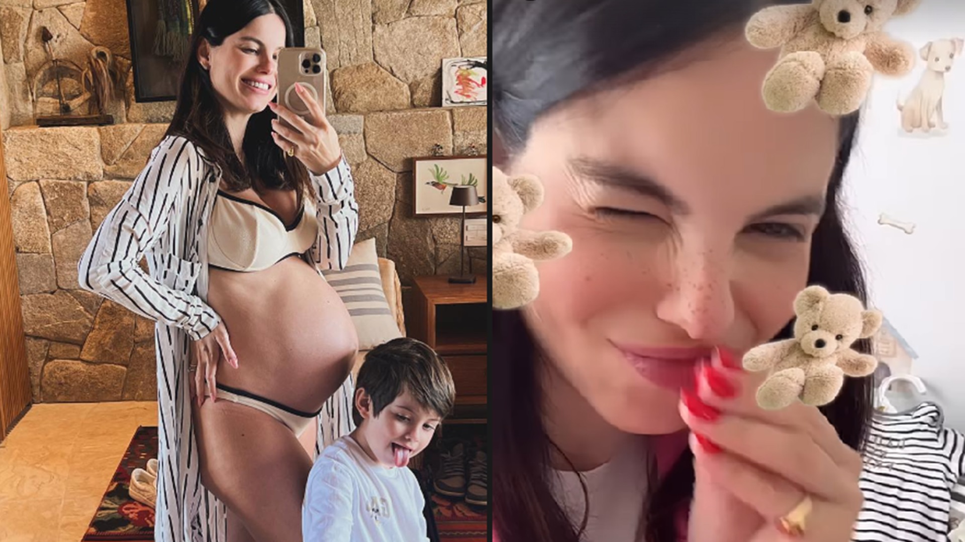 Grávida, Sthefany Brito mostra preparativos para chegada do filho