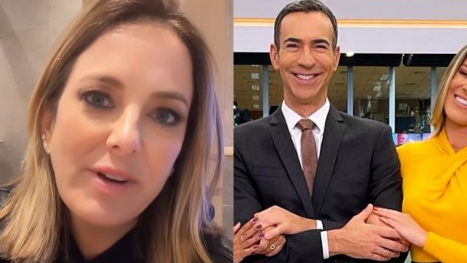 Ticiane Pinheiro dá opinião sincera sobre colega de trabalho de César Tralli