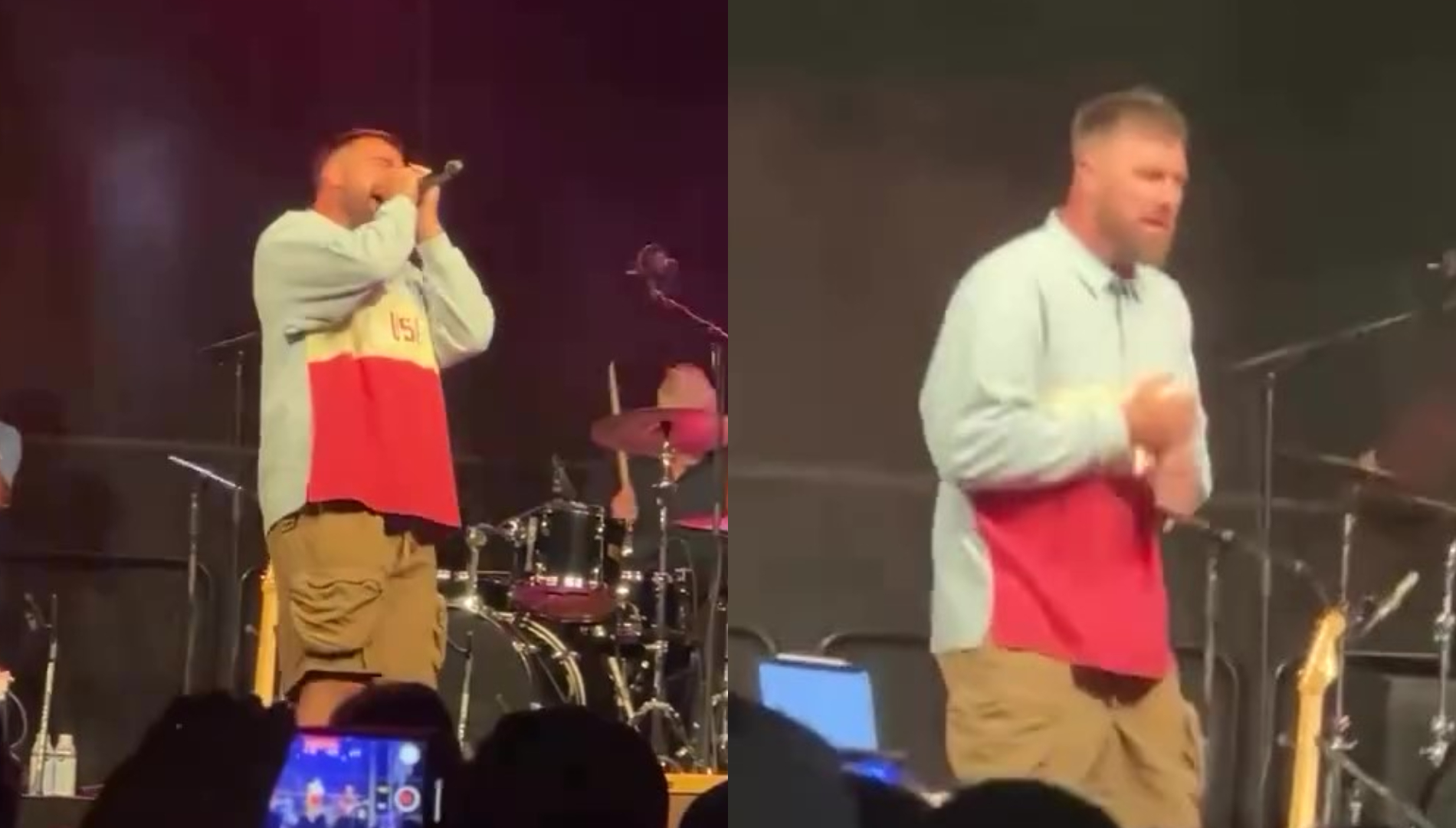 Travis Kelce vence competição de Karaokê: ‘Taylor Swift, essa é pra você!’