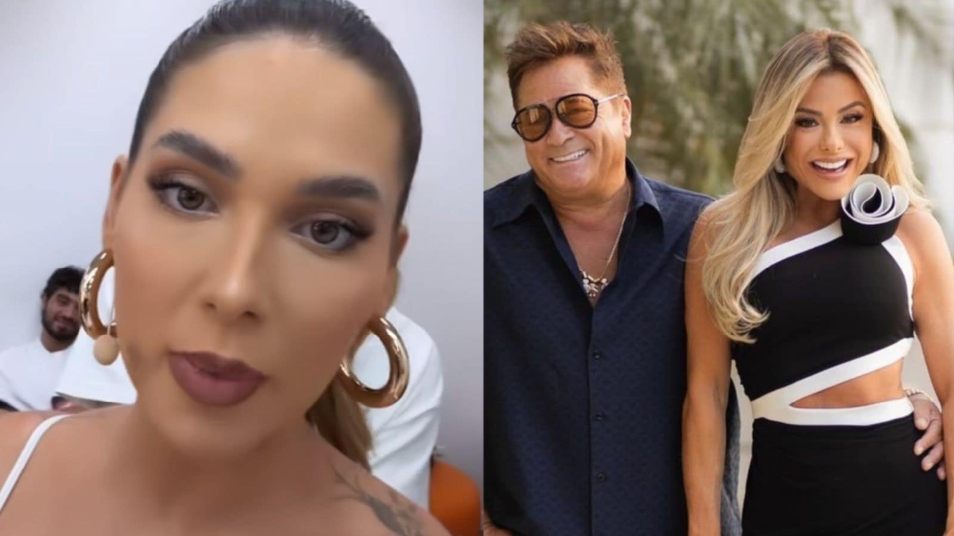 Virginia fica do lado de Leonardo ao ver postura de Poliana com sua filha
