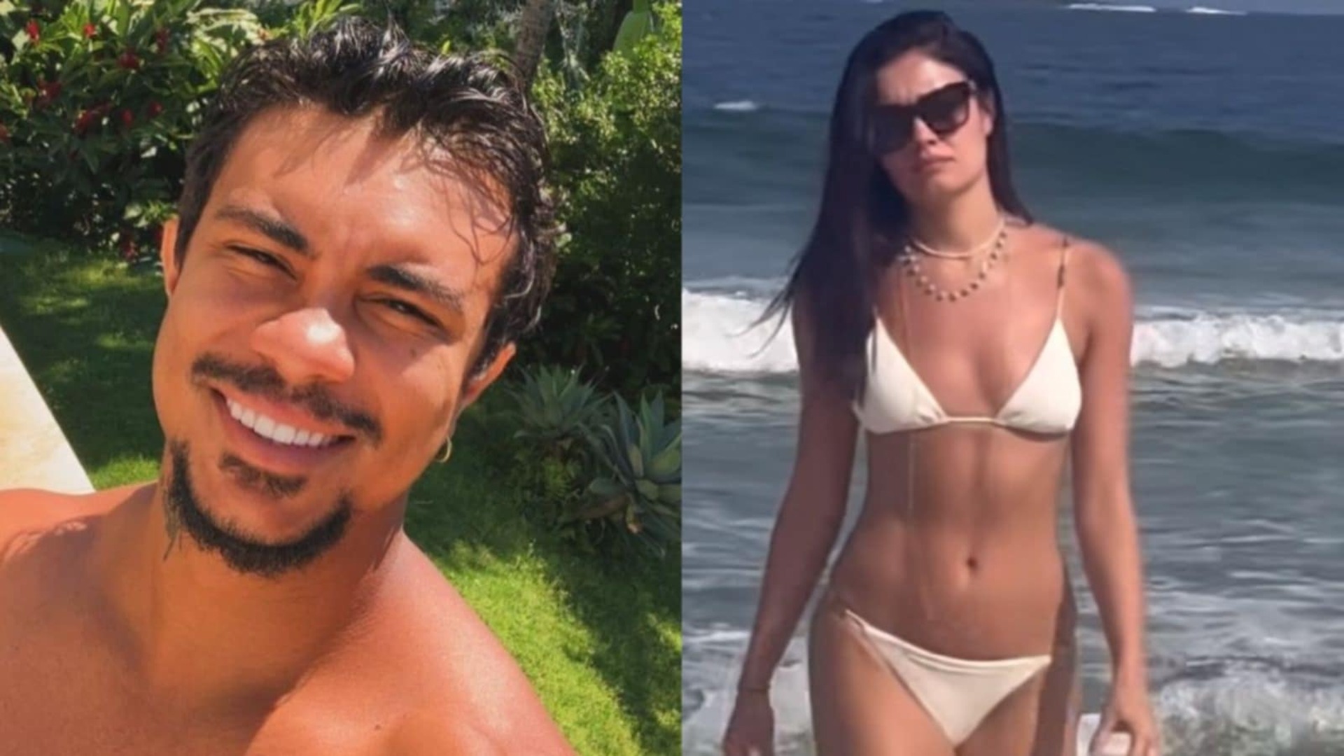 Xamã grava Sophie Charlotte em dia na praia com a atriz