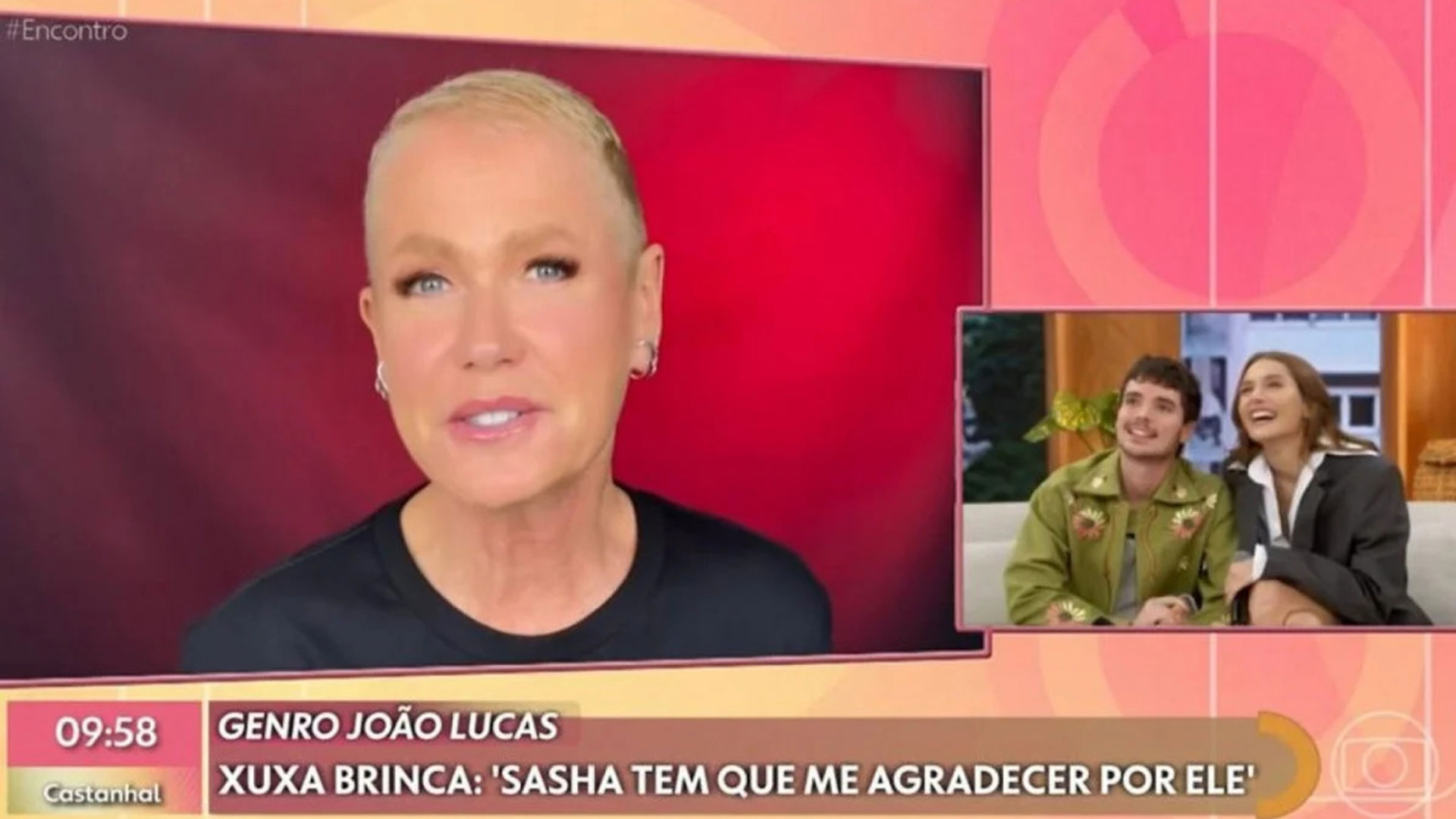 Xuxa Meneghel enche o genro João Lucas de elogios: ‘Amo de paixão’