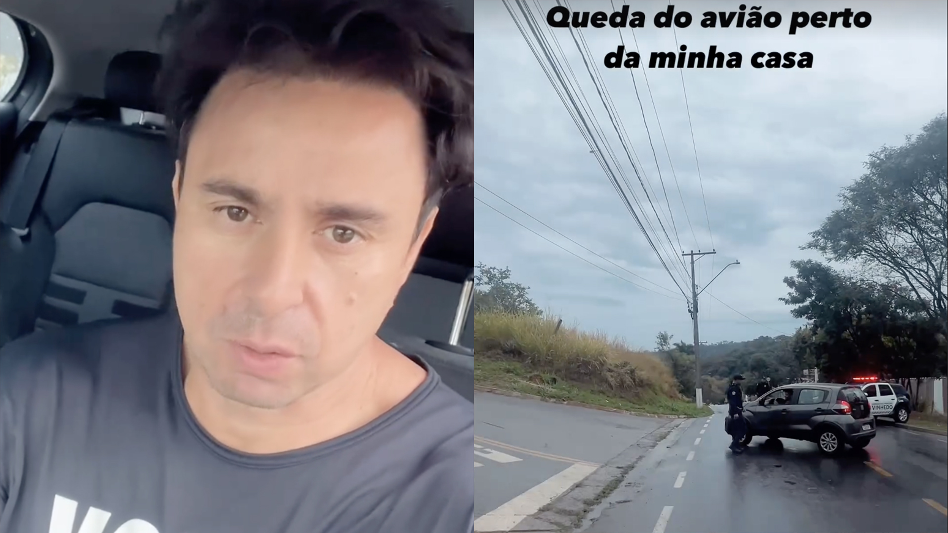 Músico da Família Lima revela que avião caiu perto de sua casa