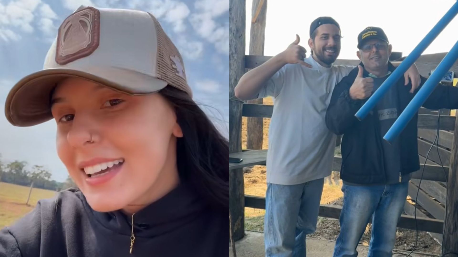 Ana Castela e Gustavo Mioto fazem viagem em família ao Paraguai
