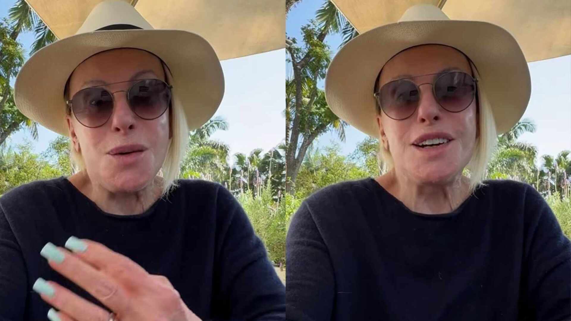 Ana Maria Braga atualiza seu estado de saúde após repetir teste de covid