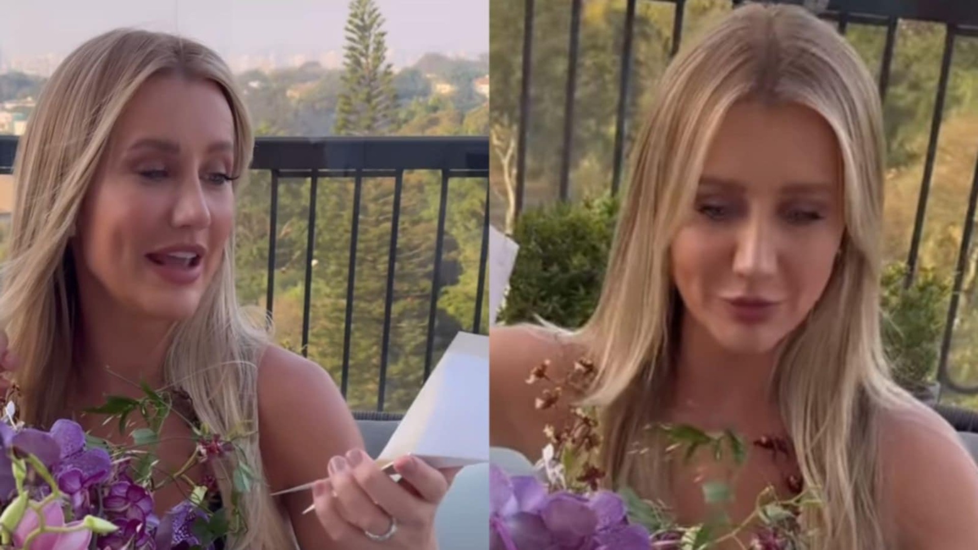 Ana Paula Siebert é surpreendida por Roberto Justus: ’11 anos depois’