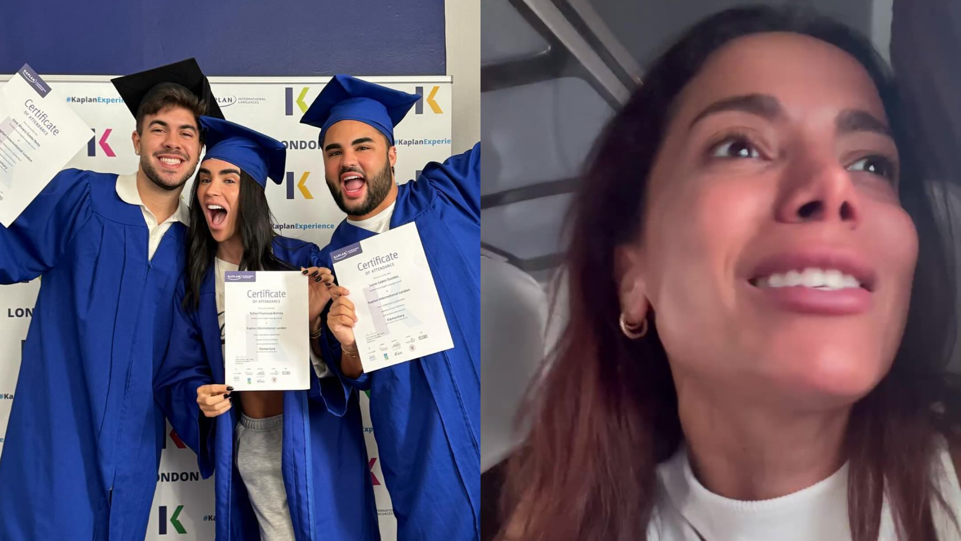Amigos de Anitta tomam puxão de orelha após diploma de língua inglesa: ‘Nem 5 minutos de prosa com gringo’