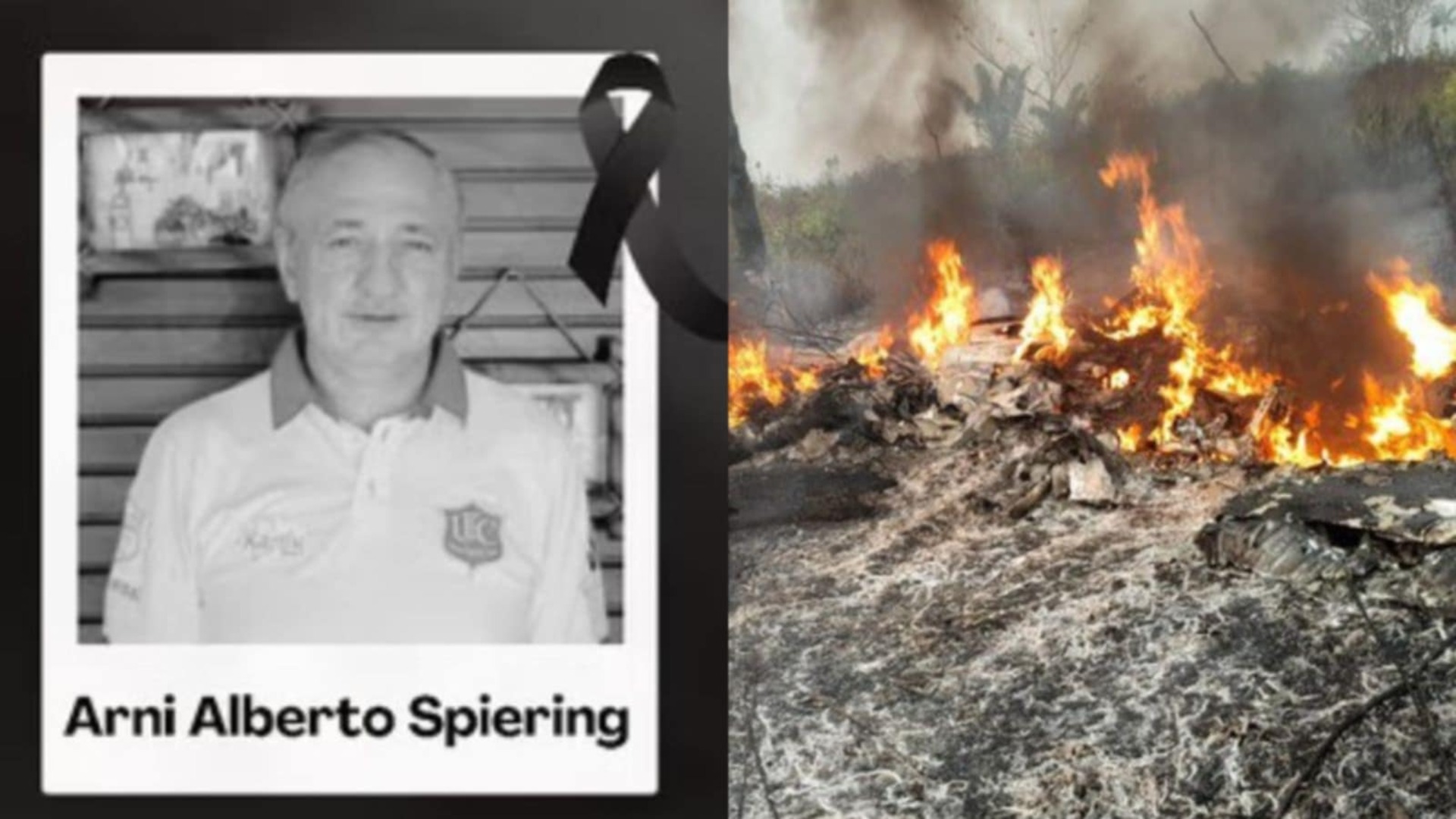Arni Alberto Spiering: saiba quem era o dono do avião que caiu em MT