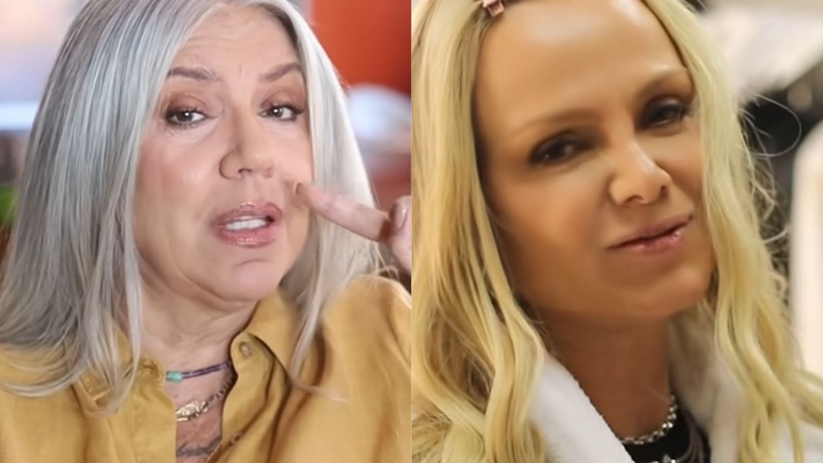 Astrid Fontenelle manda recado na estreia de Eliana no ‘Saia Justa’: ‘Esse sofá’