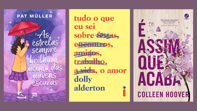 Autoajuda, romance e mais: 10 livros incríveis para garantir na estante