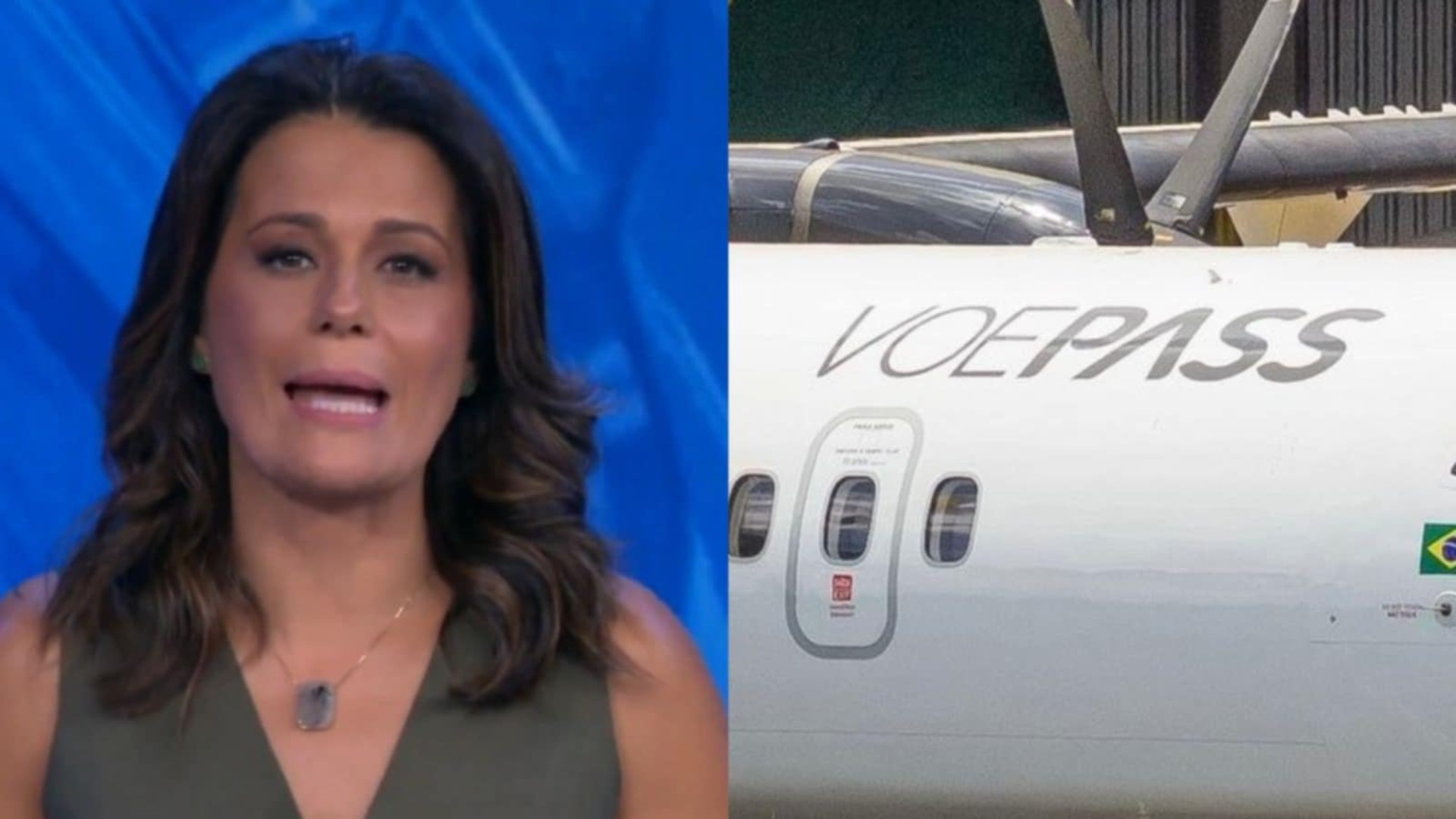 Avião da Voepass faz pouso de emergência após pane elétrica