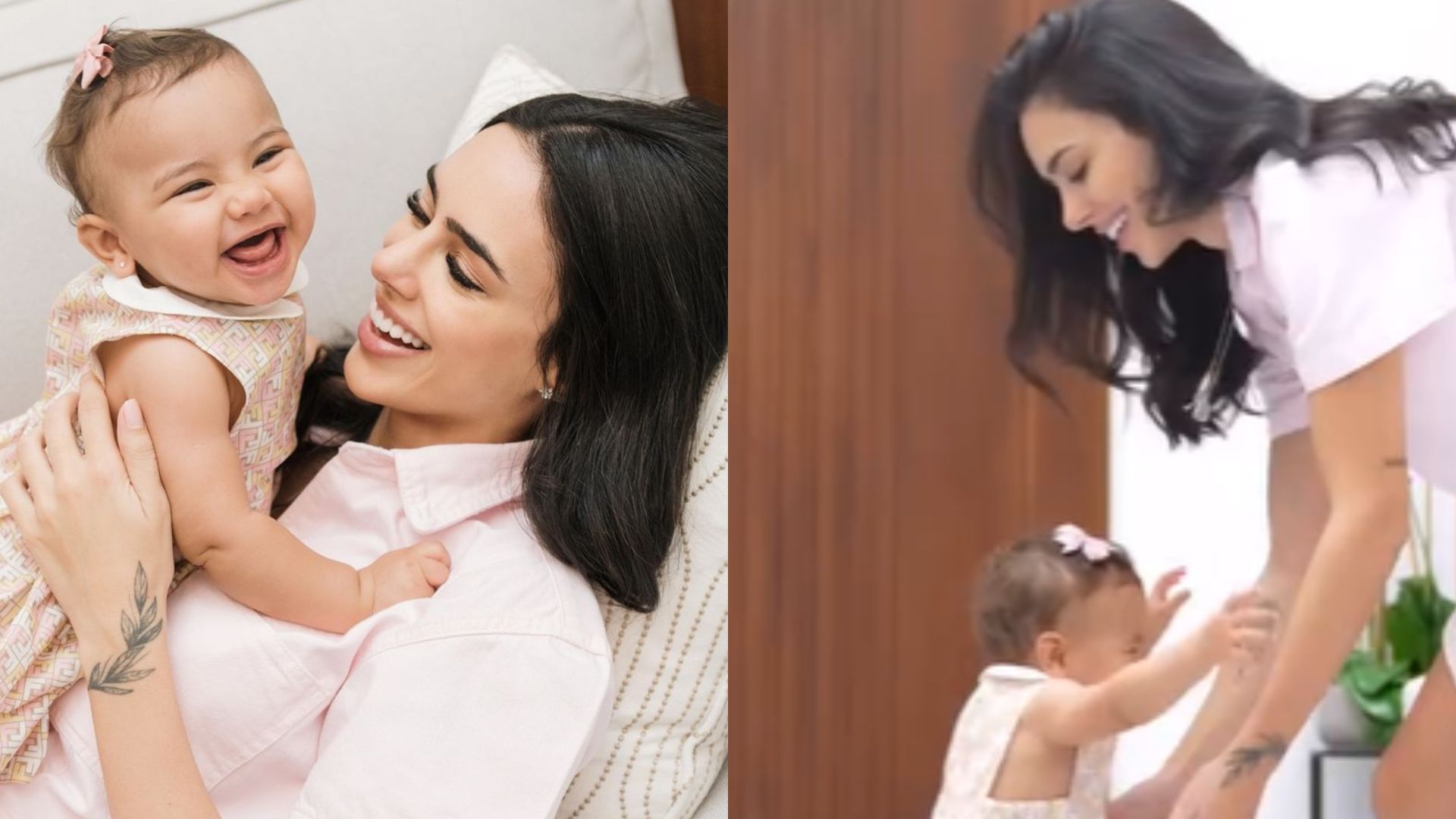 Bruna Biancardi mostra novo vídeo encantador de Mavie andando