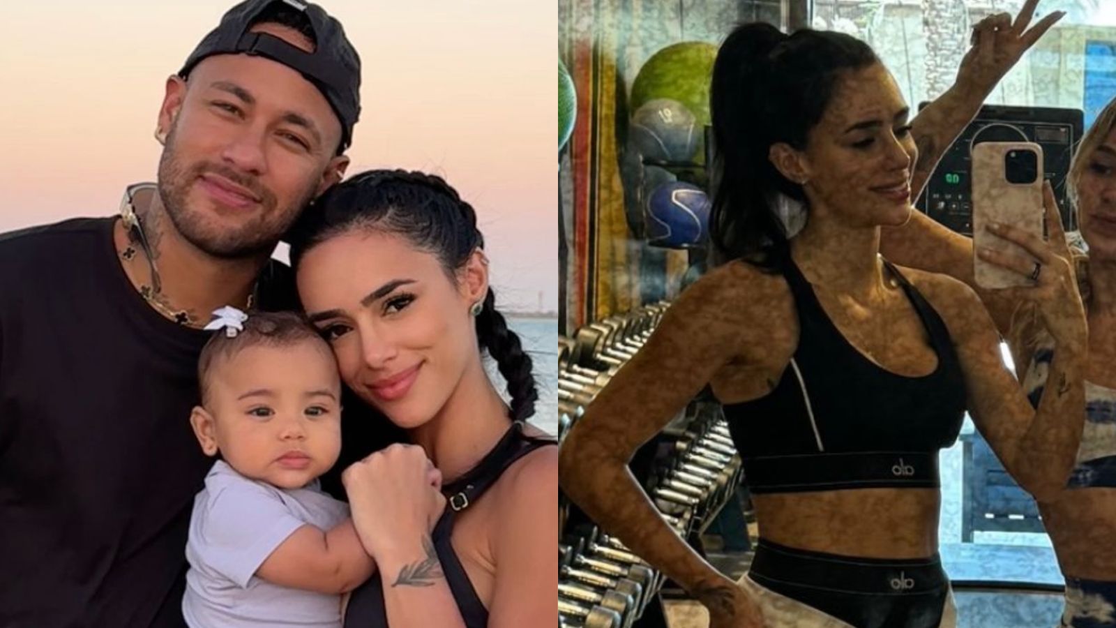 Bruna Biancardi posa ao lado de ex-namorada de Neymar Jr: “Treino feito”