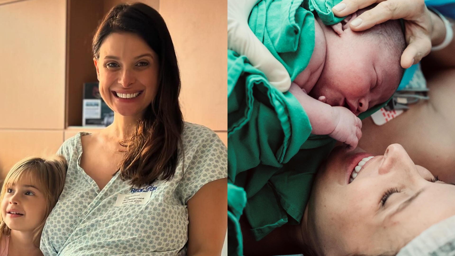 Bruna Spínola anuncia nascimento da segunda filha: “Completar nossa família”