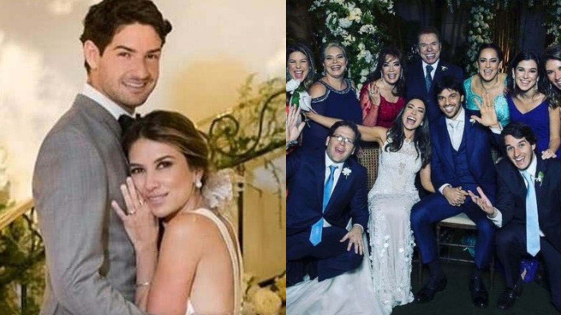 Silvio Santos: Duas filhas do apresentador se casaram na mansão dele