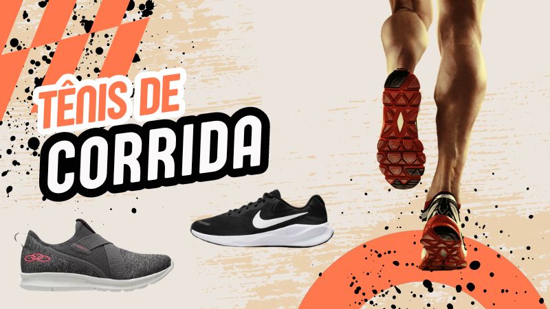 Tênis de corrida: amortecimento e estabilidade em cada passo