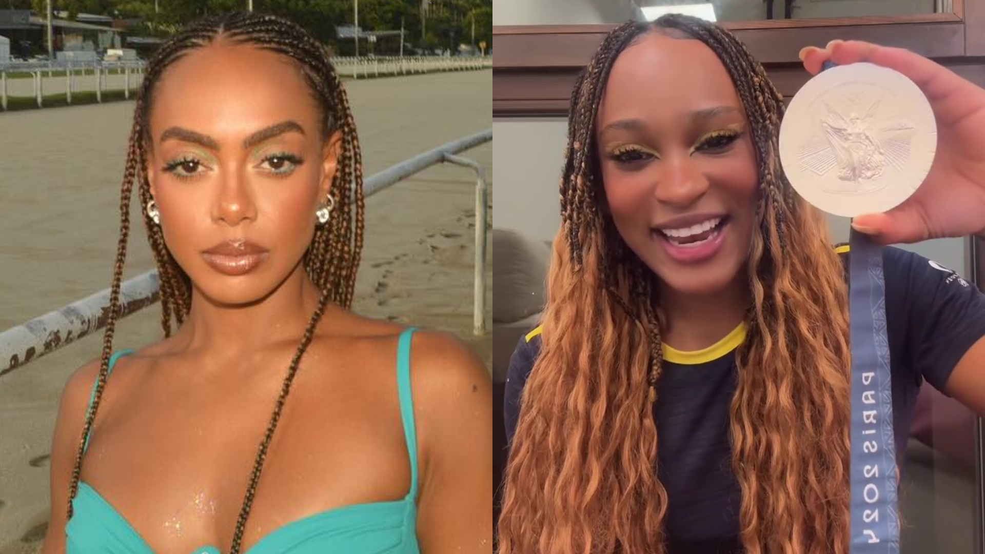 Dandara Mariana é provocada nas redes sociais após suposta desavença com Rebeca Andrade