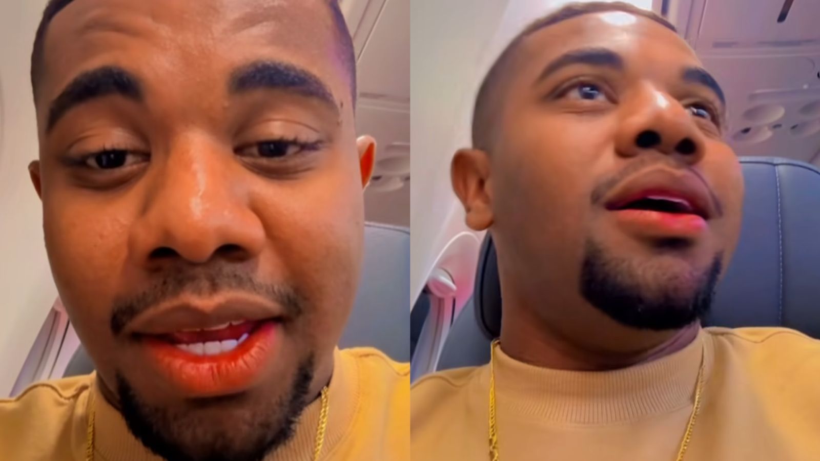Davi Brito relata desespero após enfrentar falha em avião: “Toda hora caindo”