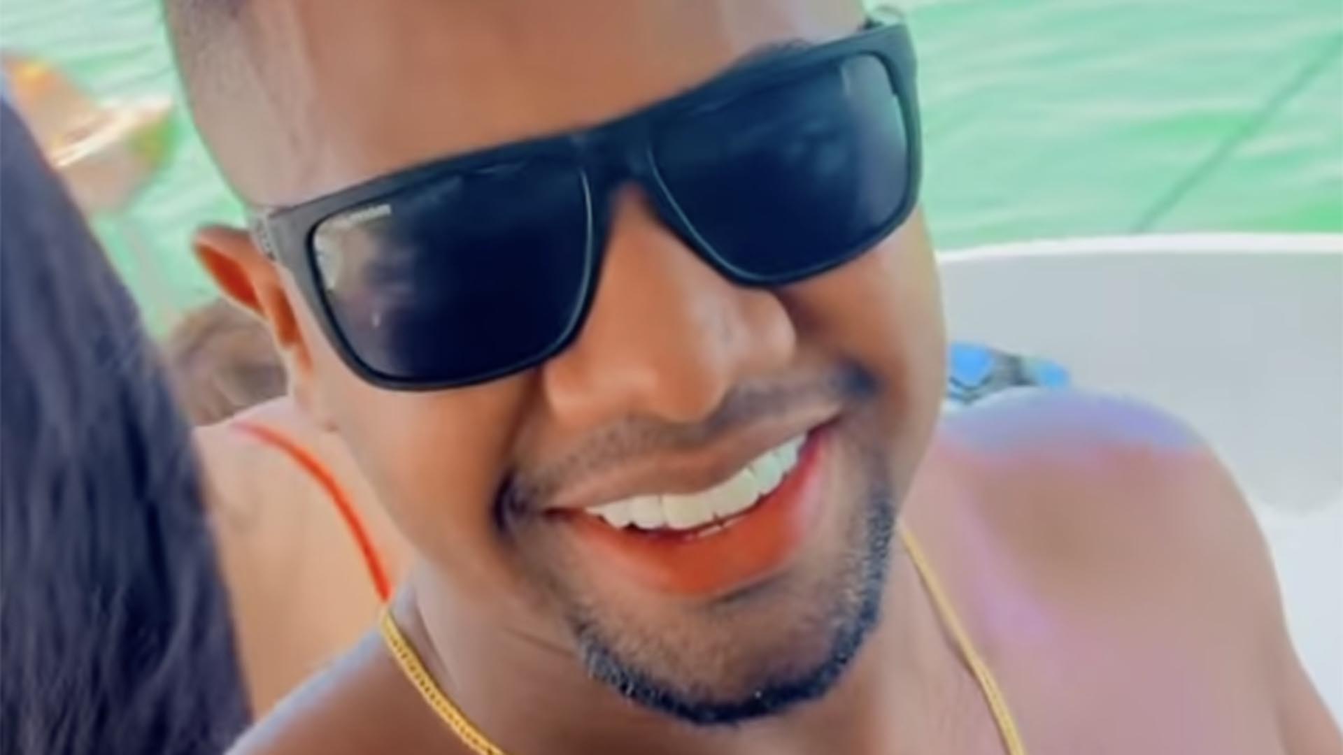 Ex-BBB Davi Brito mostra como comemorou seu aniversário de 22 anos