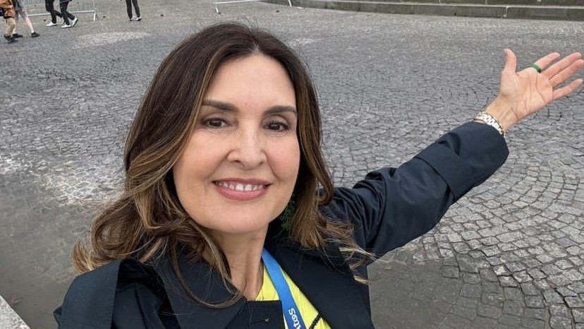 Fátima Bernardes volta ao Brasil e se despede das Olimpíadas 2024