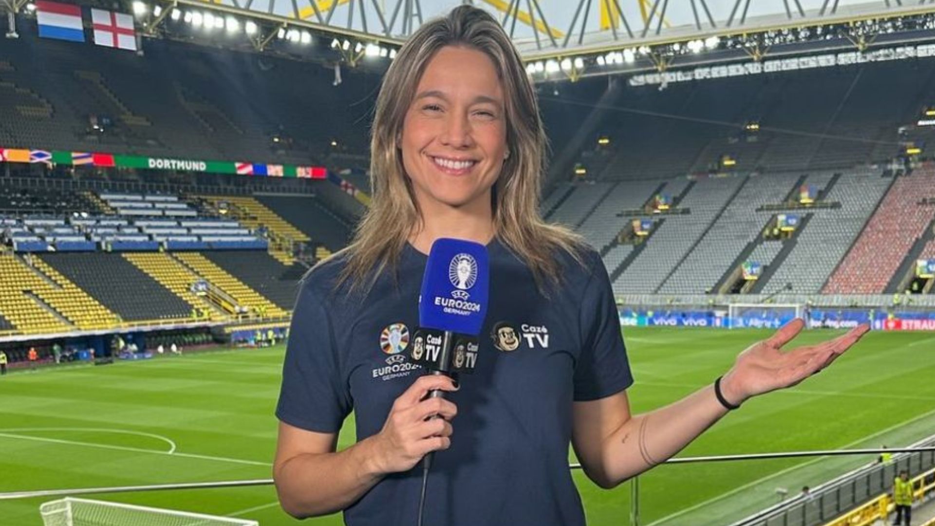 Globo sente perda de Fernanda Gentil e estuda convite para depois das Olímpiadas, diz colunista