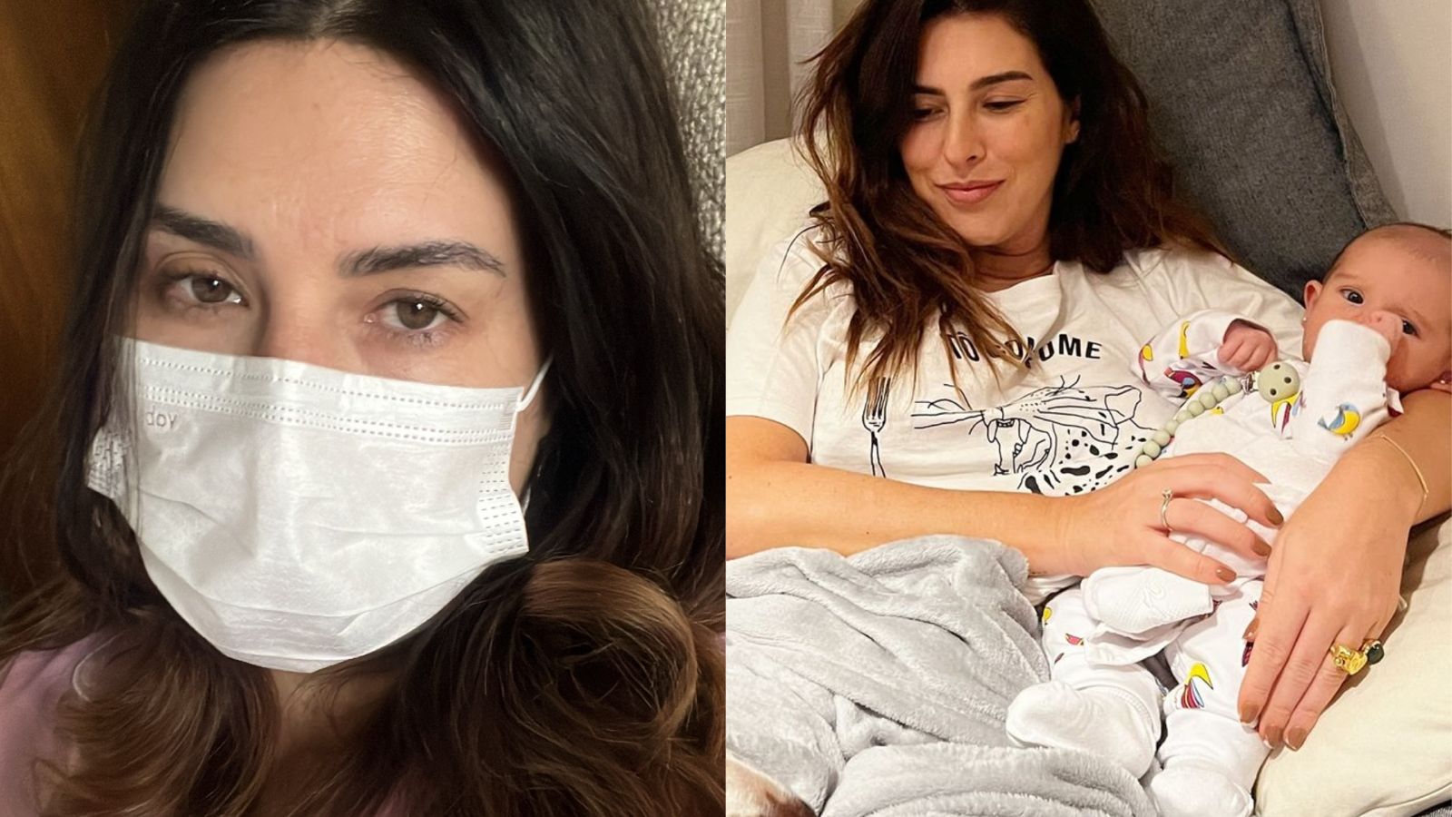 Fernanda Paes Leme precisa se distanciar da filha após adoecer: ‘Só de máscara’