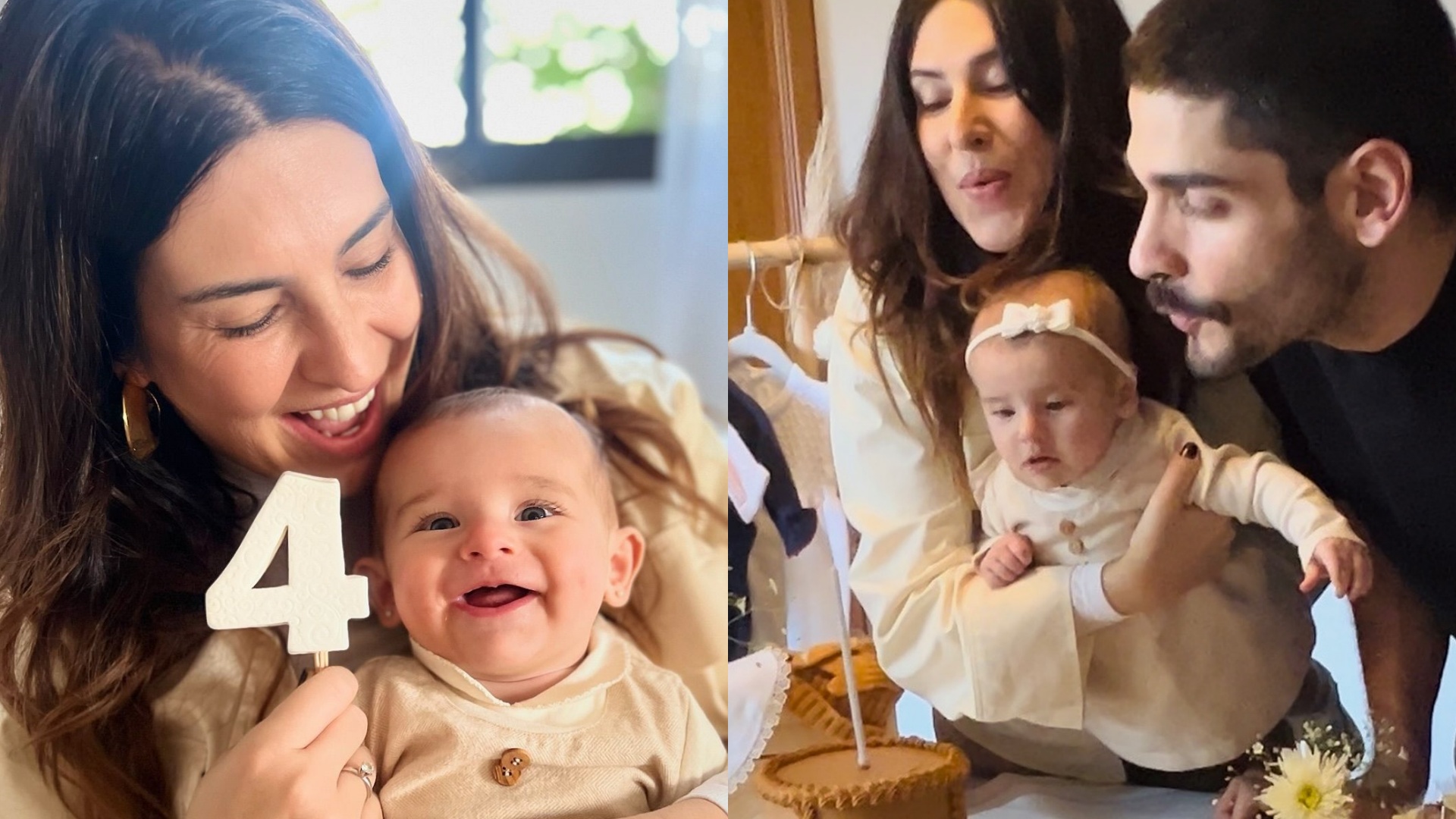 Fe Paes Leme inova com tema do quarto mês da filha: “Cheio de significados”