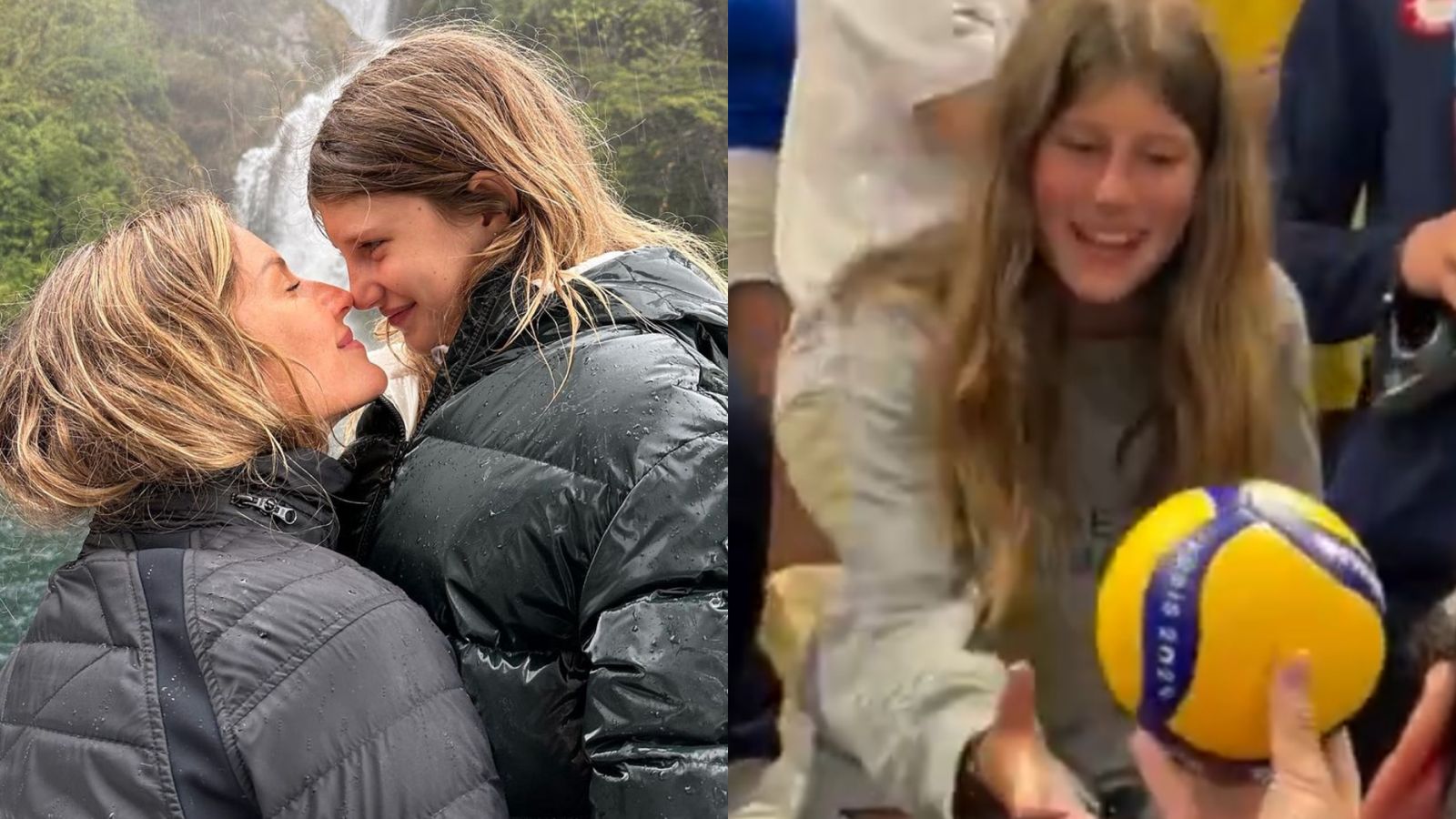 Filha de Gisele Bündchen encanta ao falar português durante as Olimpíadas